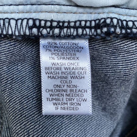 Loft Jean Shorts 💗 Dark Wash - Picture 14 of 14